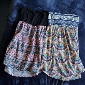 Roxy short summer strapless dress bundle